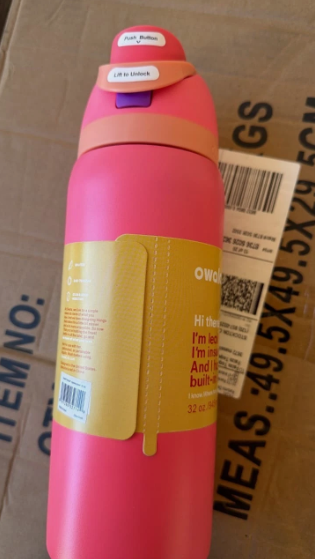Owala FreeSip 32 oz Insulated Stainless Steel Water Bottle Leak Proof